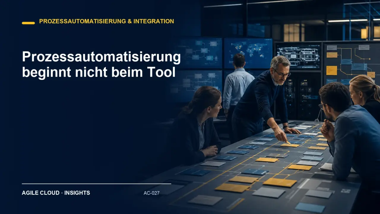Titelmotiv zu Prozessautomatisierung beginnt nicht beim Tool