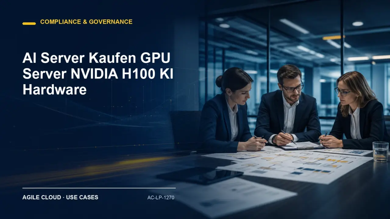 Prozessdarstellung zu AI Server Kaufen GPU Server NVIDIA H100 KI Hardware