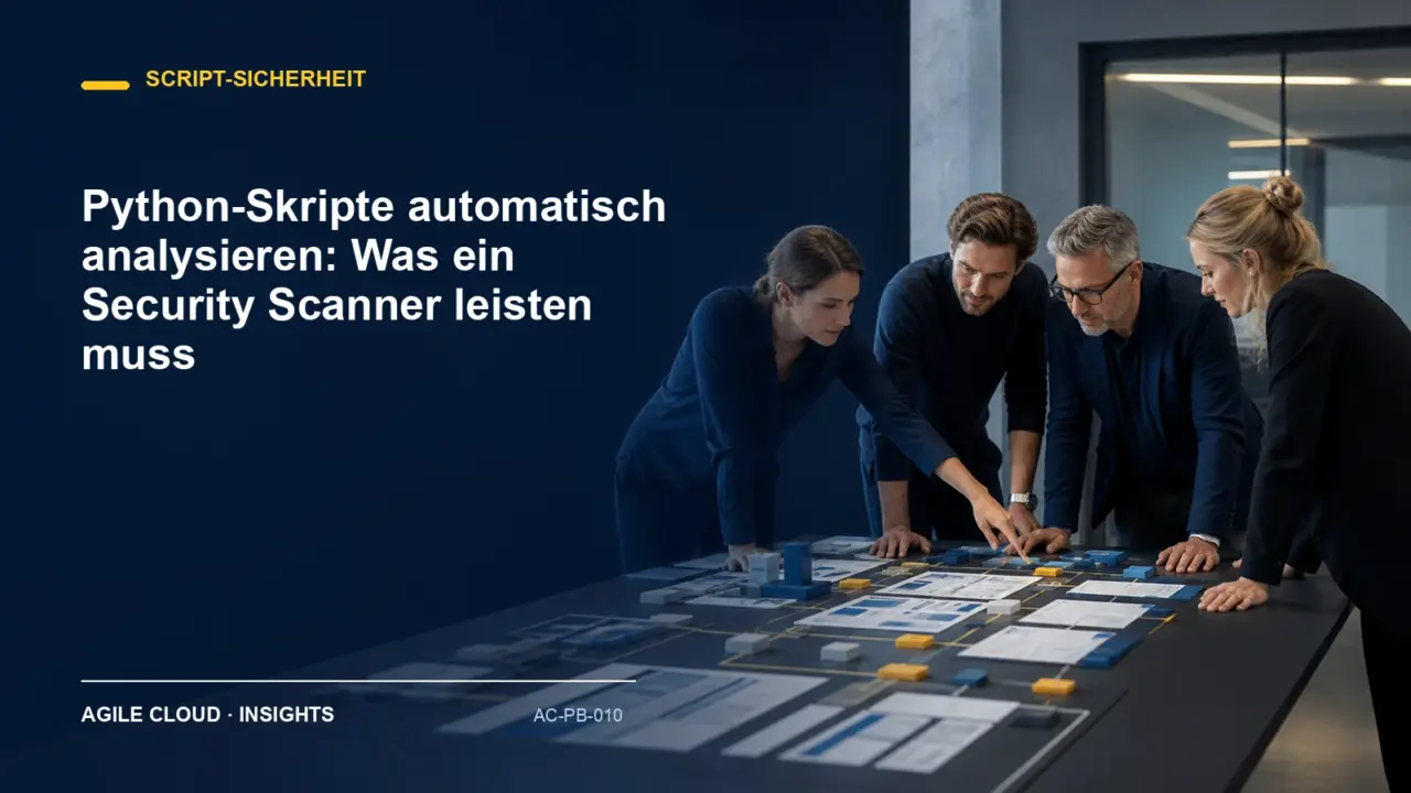 Titelmotiv zu Python-Skripte automatisch analysieren: Was ein Security Scanner leisten muss