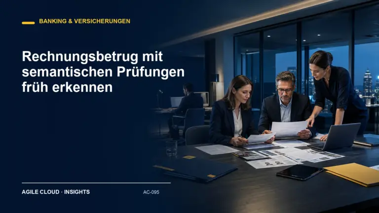 Titelmotiv zu Rechnungsbetrug mit semantischen Prüfungen früh erkennen