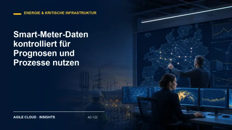 Titelmotiv zu Smart-Meter-Daten kontrolliert für Prognosen und Prozesse nutzen