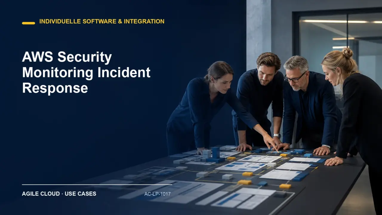 Prozessdarstellung zu AWS Security Monitoring Incident Response