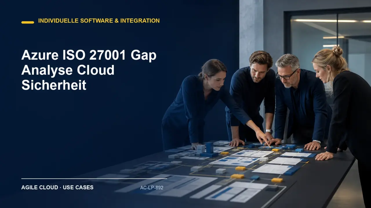 Prozessdarstellung zu Azure ISO 27001 Gap Analyse Cloud Sicherheit