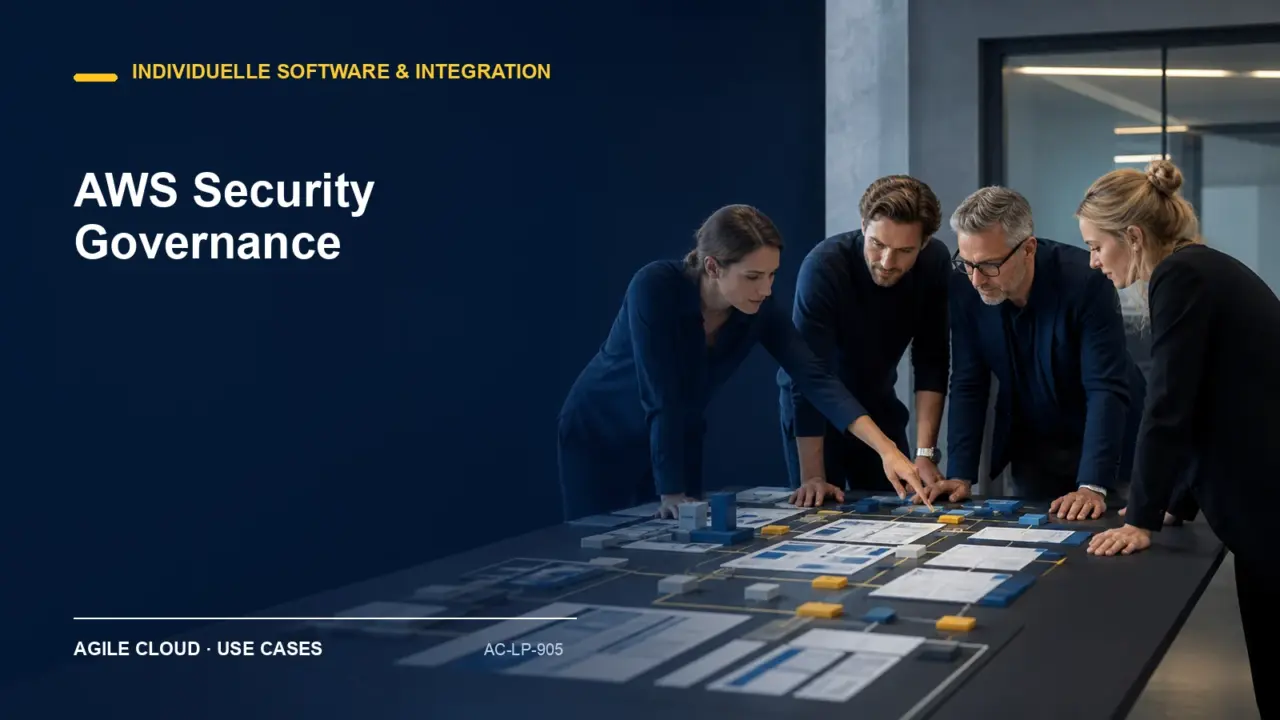 Prozessdarstellung zu AWS Security Governance
