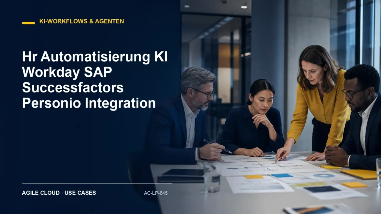 Prozessdarstellung zu Hr Automatisierung KI Workday SAP Successfactors Personio Integration